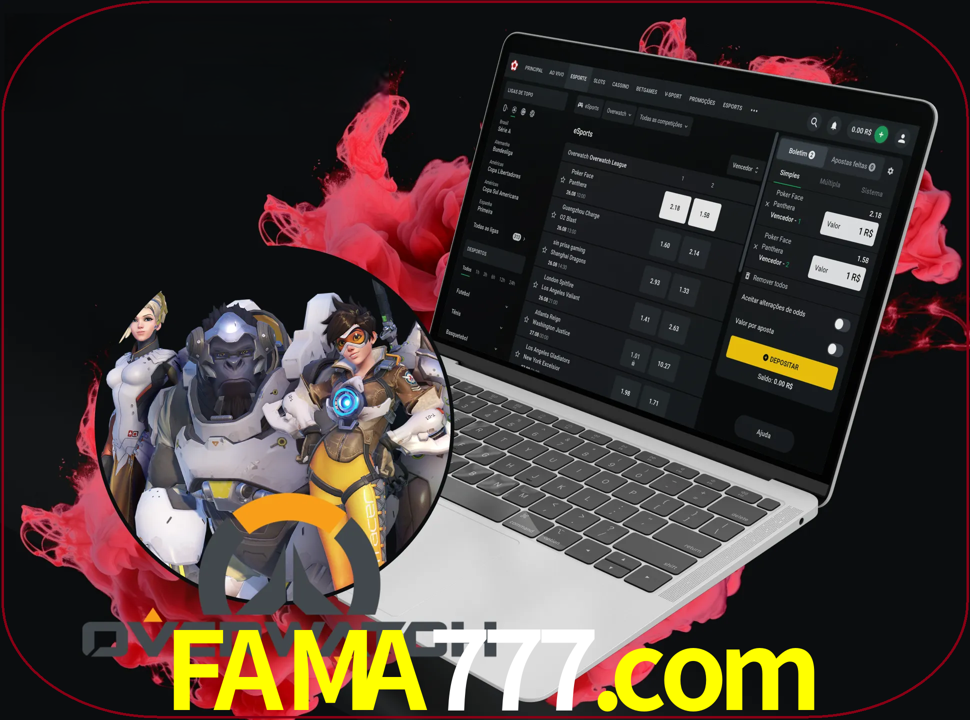 Os fãs deste fantástico jogo apreciarão a abundância de jogos e podem também ganhar dinheiro real apostando no fama777.